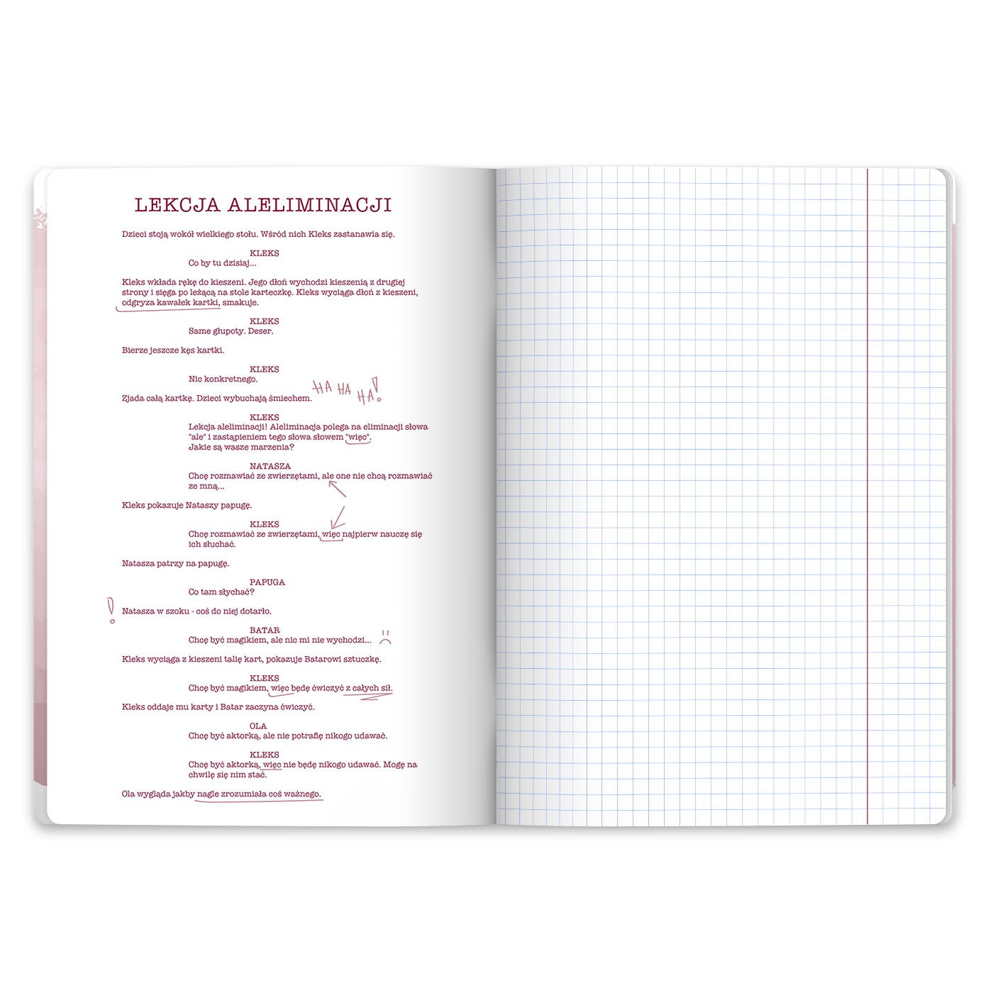 Zeszyt A5/32 kratka Kleks